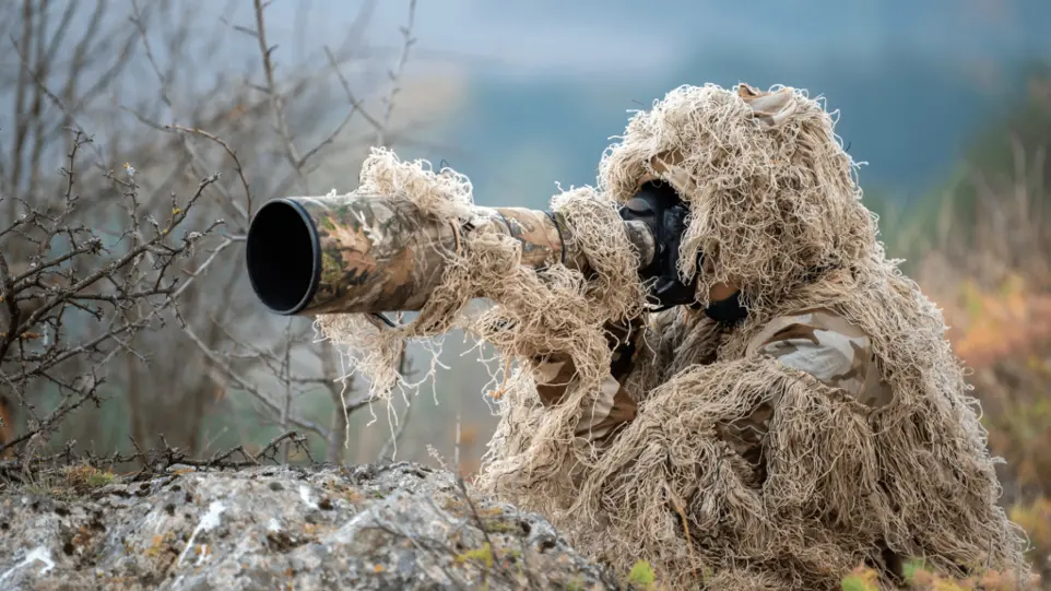 Camouflage photo animalière